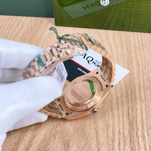 Day-date Rose Vert 2024 Hommes